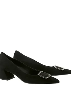 Leder-Pumps "Harriet" in Schwarz