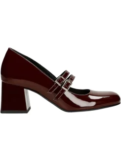 Leder-Pumps in Bordeaux