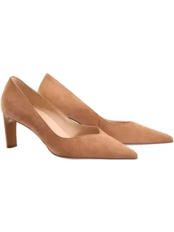 Leder-Pumps "Margot" in Beige