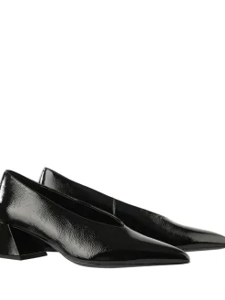 Leder-Pumps "Savanna" in Schwarz