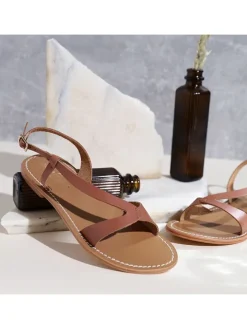 Leder-Sandalen 