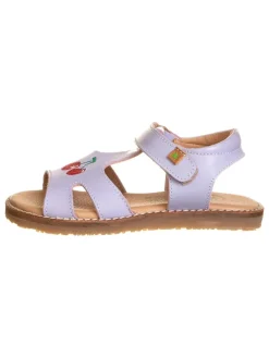 Leder-Sandalen "Atenas" in Lila