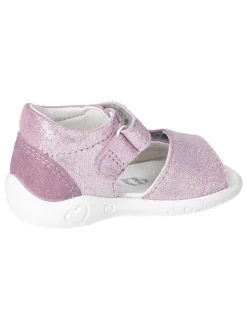 Leder-Sandalen "Benita" in Rosa