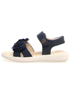 Leder-Sandalen "Cipria" in Dunkelblau