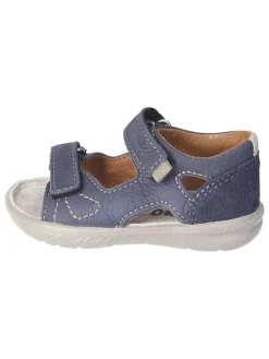 Leder-Sandalen "Claas" in Dunkelblau