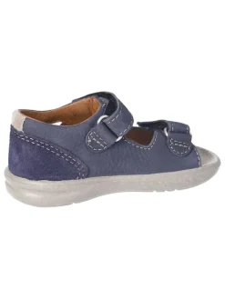 Leder-Sandalen "Claas" in Dunkelblau