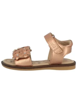 Leder-Sandalen "Cosy 1" in Gold