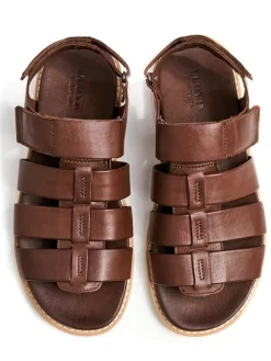 Leder-Sandalen 
