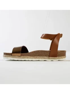 Leder-Sandalen 