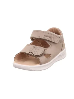 Leder-Sandalen "Lagoon" in Hellbraun