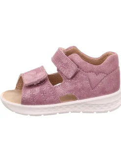 Leder-Sandalen "Lagoon" in Rosa