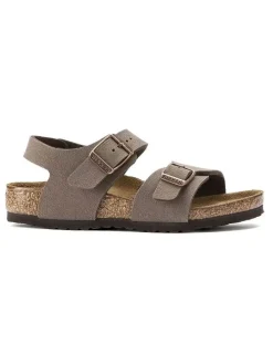 Leder-Sandalen "New York" in Beige