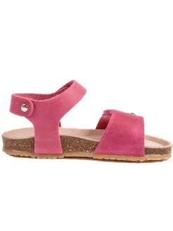 Leder-Sandalen "Rosso" in Pink