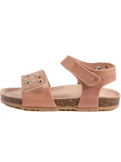 Leder-Sandalen "Rosso" in Rosa