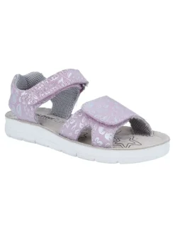 Leder-Sandalen "Sofia" in Lila