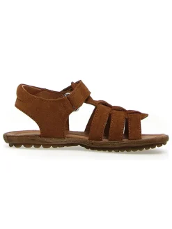 Leder-Sandalen "Summer Bands" in Braun