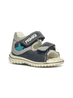 Leder-Sandalen "Sweet" in Dunkelblau