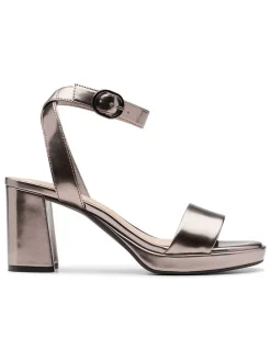 Leder-Sandaletten "Ambyrlyn Bay" in Gold