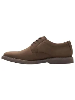 Leder-Schnürschuhe "Atticus" in Braun