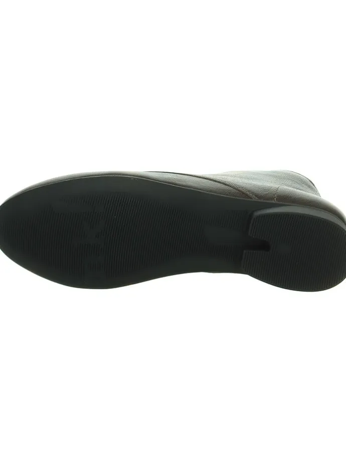 Leder-Schnürschuhe in Braun