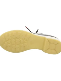 Leder-Schnürschuhe in Braun