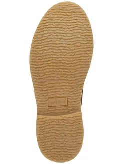 Leder-Schnürschuhe in Braun