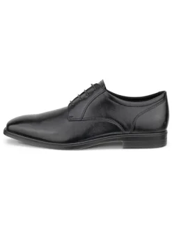 Leder-Schnürschuhe "Queenstown Derby" in Schwarz