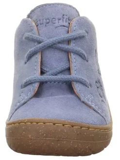 Leder-Schnürschuhe "Saturnus" in Blau