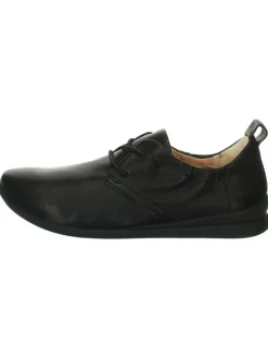 Leder-Schnürschuhe "Spuat" in Creme