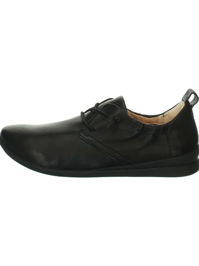 Leder-Schnürschuhe "Spuat" in Creme