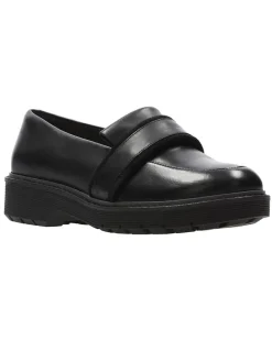 Leder-Slipper "Alexa Ruby" in Schwarz