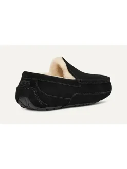 Leder-Slipper 