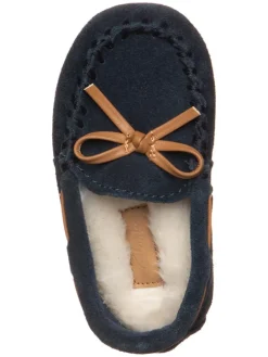 Leder-Slipper