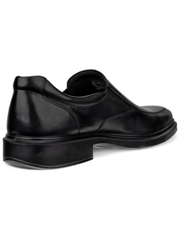 Leder-Slipper "Elliot" in Schwarz