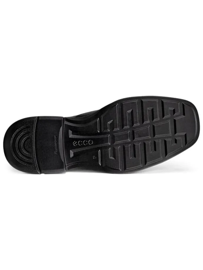 Leder-Slipper "Elliot" in Schwarz