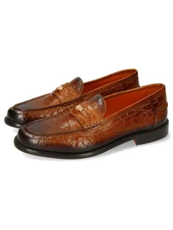 Leder-Slipper 
