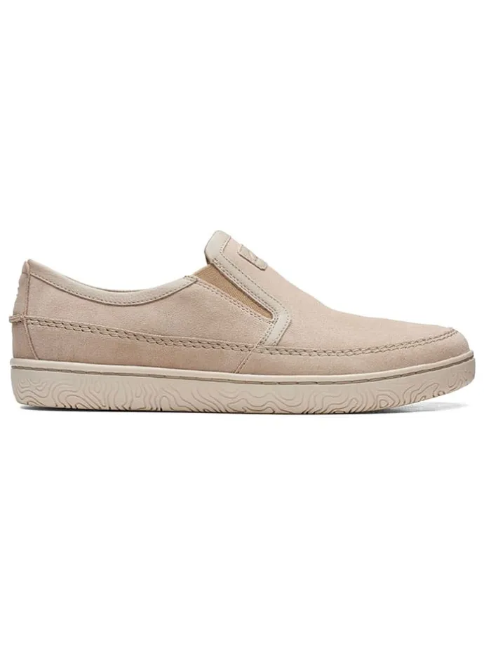 Leder-Slipper "Hodson" in Beige
