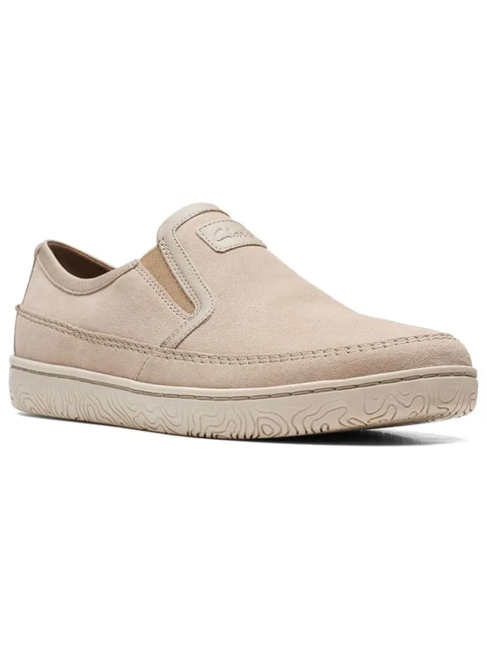 Leder-Slipper "Hodson" in Beige