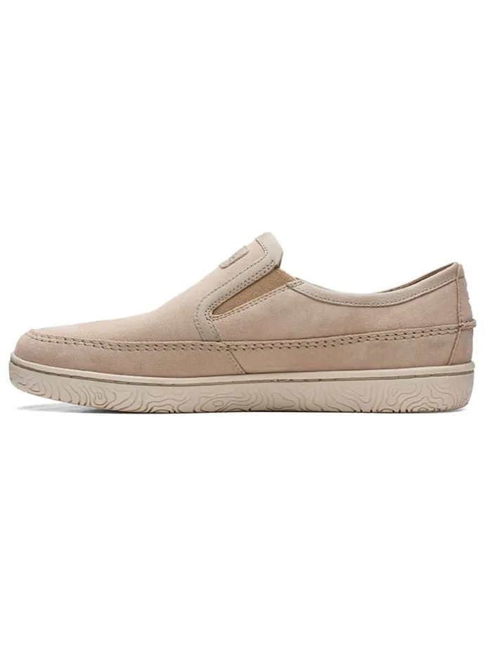 Leder-Slipper "Hodson" in Beige