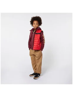 Leder-Slipper in Schwarz/ Hellbraun