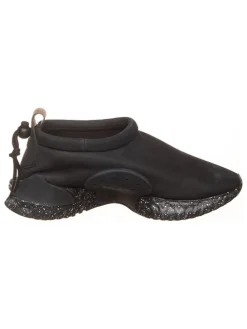 Leder-Slipper "Nike X Undercover Moc Flow" in Schwarz