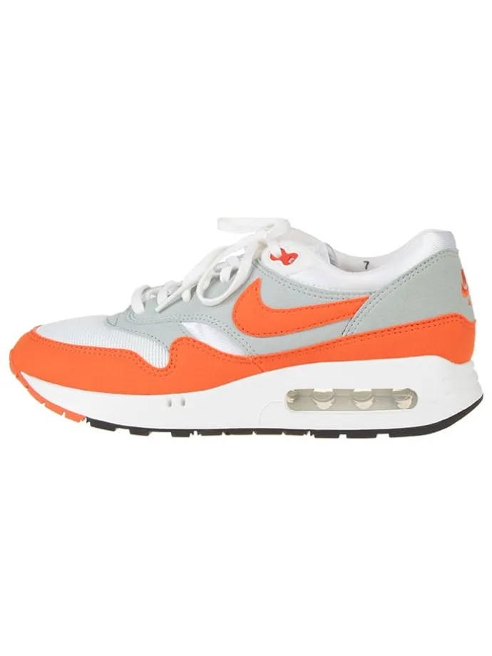 Leder-Sneakers "Air Max 1 '86 OG" in Orange/ Grau/ Weiß