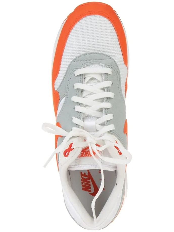 Leder-Sneakers "Air Max 1 '86 OG" in Orange/ Grau/ Weiß