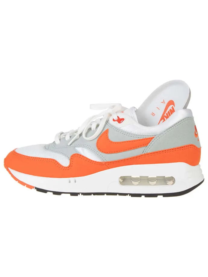 Leder-Sneakers "Air Max 1 '86 OG" in Orange/ Grau/ Weiß