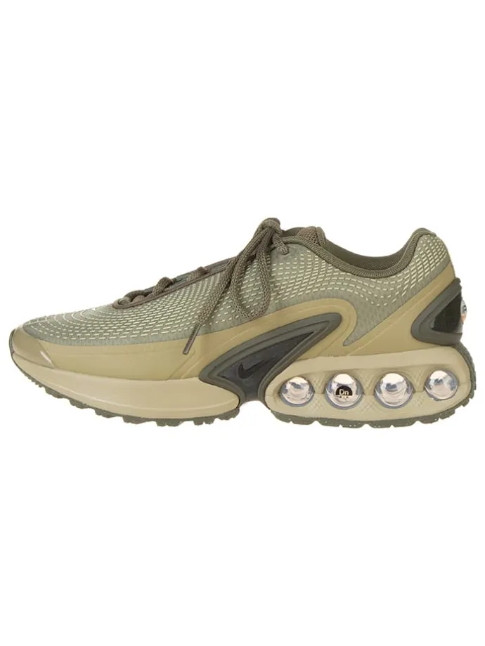 Leder-Sneakers "Air Max Dn" in Oliv