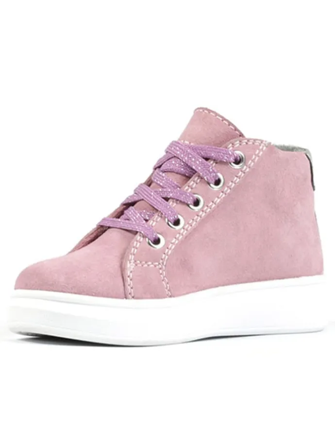 Leder-Sneakers "Alessa" in Rosa