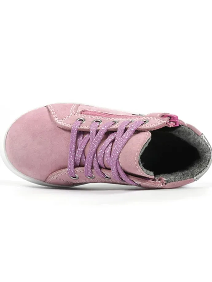 Leder-Sneakers "Alessa" in Rosa