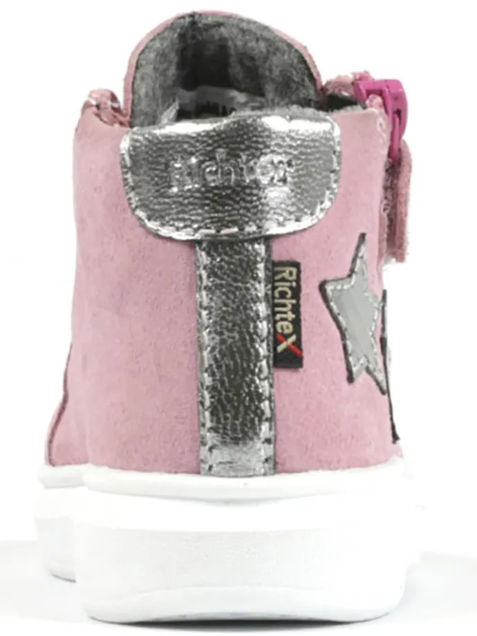 Leder-Sneakers "Alessa" in Rosa
