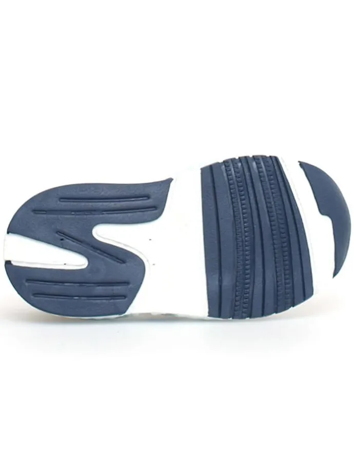 Leder-Sneakers "Althidon" in Beige/ Blau