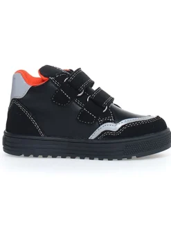 Leder-Sneakers "Ariton" in Schwarz